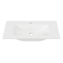 Ensuite Composite Countertop with Single Integrated Basin